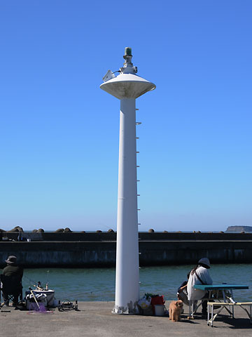 名洗港銚子マリーナ北防波堤灯台