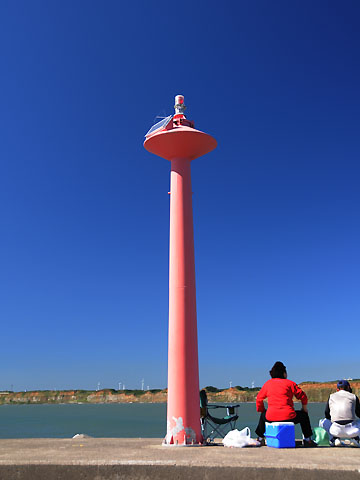 名洗港銚子マリーナ南防波堤灯台
