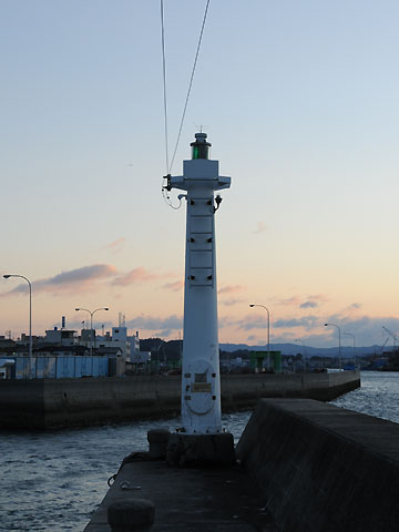 尾道糸崎港吉和西防波堤灯台