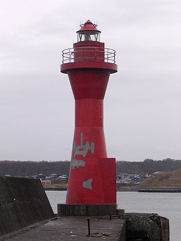 豊岬港北防波堤灯台