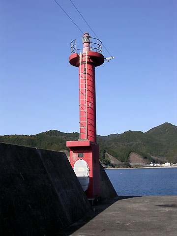 磯崎港南防波堤灯台