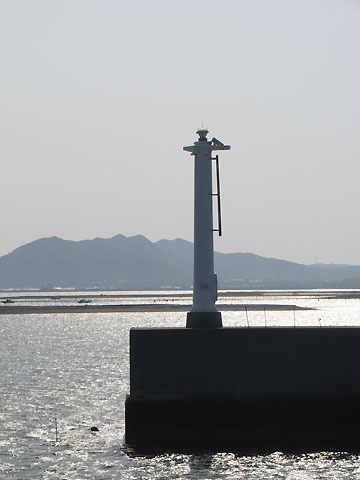 三河福江港小中山東防波堤北灯台