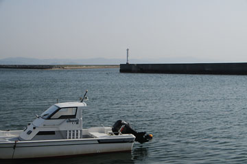 三河福江港小中山東防波堤北灯台