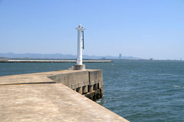 三河港姫島東防波堤灯台