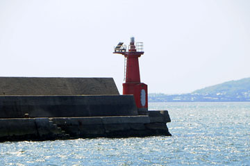 三河港三谷南防波堤西灯台