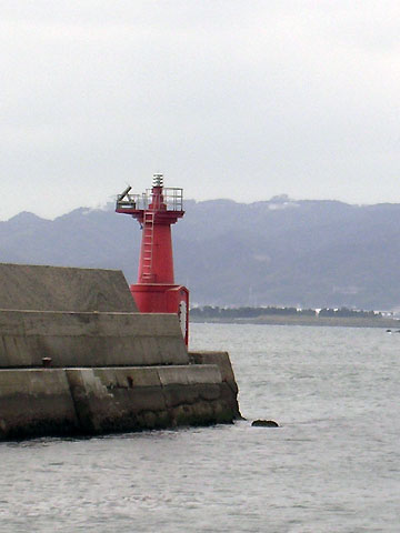 三河港三谷南防波堤西灯台