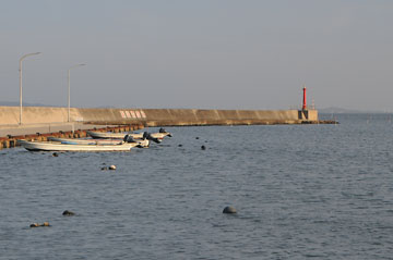 吉田港豊岡東防波堤灯台