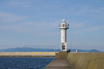 蟹田港東防波堤灯台