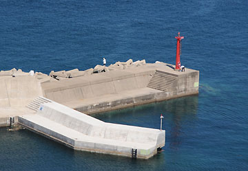 竜飛港第1北防波堤灯台