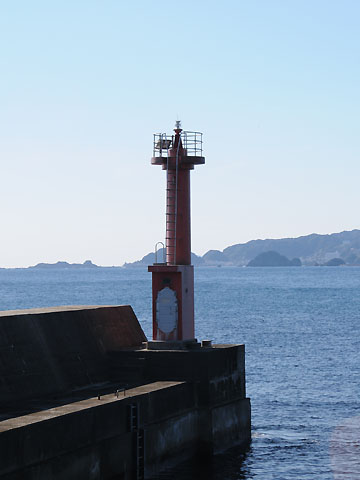 浜荻港防波堤灯台
