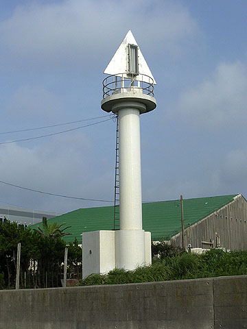 大原港導灯（後灯）