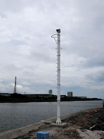 福岡県三池港内港口北灯台
