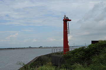 矢部川口南灯台