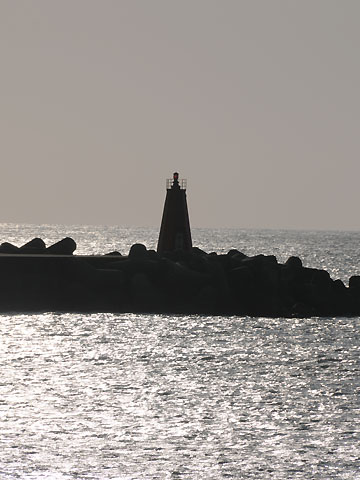 久之浜港沖防波堤南灯台