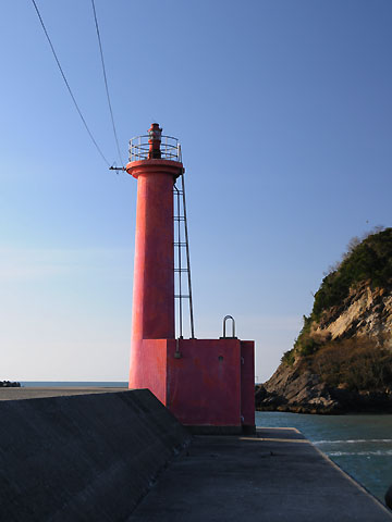 久之浜港沖西防波堤灯台