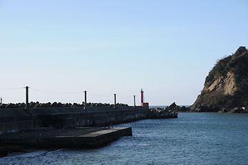 久之浜港沖西防波堤灯台