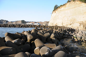 久之浜港沖西防波堤灯台