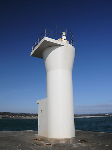 豊間港沼之内沖防波堤灯台