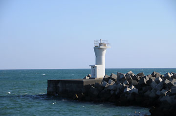 豊間港沼之内沖防波堤灯台