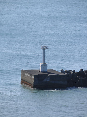 豊間港沖南防波堤灯台