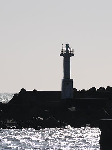 四倉港東防波堤灯台