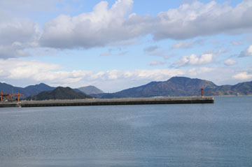 木江港宇浜防波堤南灯台