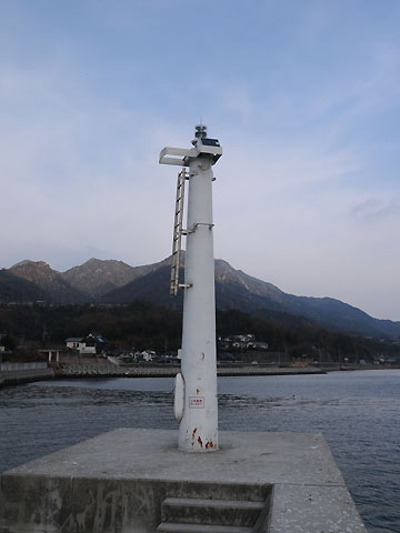 玖波港4号防波堤灯台