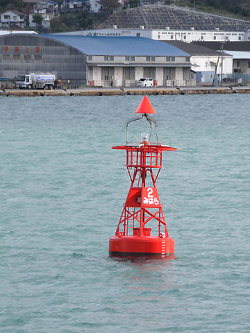 大西港一文字防波堤南灯台