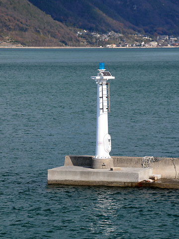 佐木港本佐木一文字防波堤北灯台