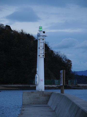 竹原港竹原外港防波堤灯台