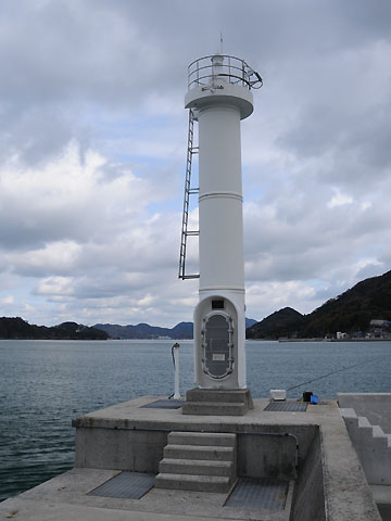 豊島港小野浦防波堤灯台