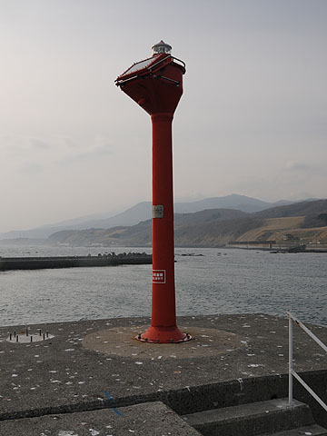 笛舞港西防波堤灯台