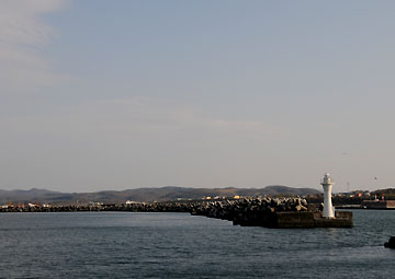 紋別港第1防波堤灯台