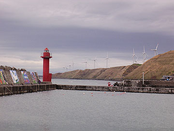 力昼港南防波堤灯台