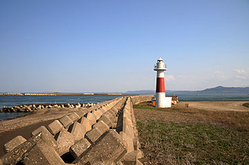 サロマ湖口灯台