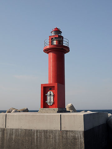 天売港北防波堤灯台