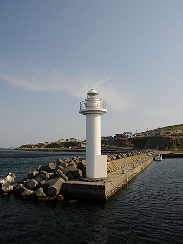 天売港南防波堤灯台