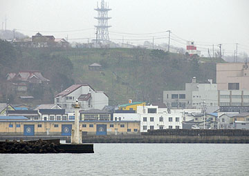 浦河港北内防波堤灯台
