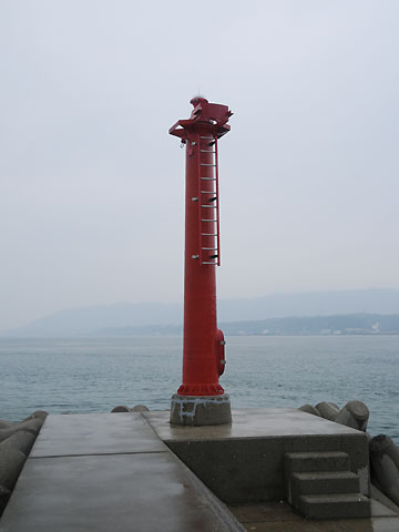 江井港西防波堤灯台