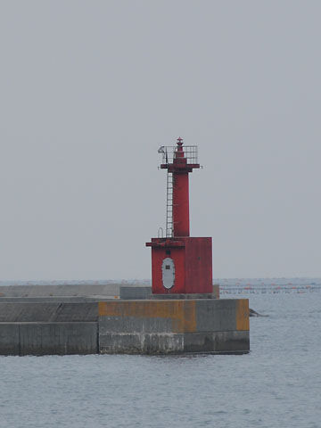 育波港西防波堤灯台