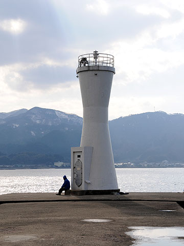 香住港北防波堤灯台