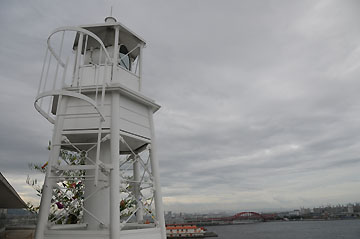 神戸メリケンパークオリエンタルホテル灯台