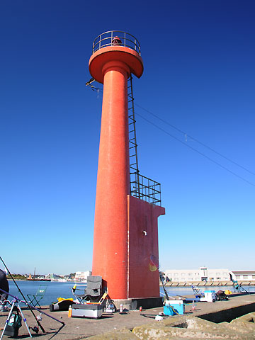 那珂湊港内防波堤灯台
