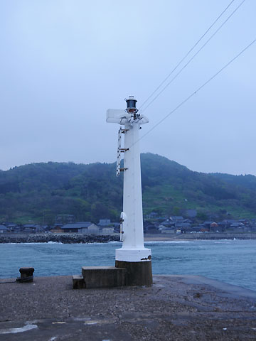 皆月港第1防波堤灯台