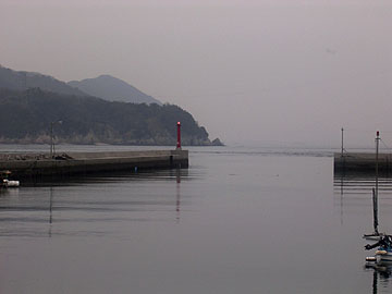 男木漁港1号防波堤灯台