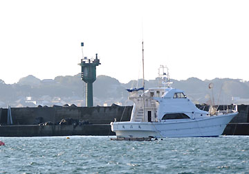 佐島港口中根灯標