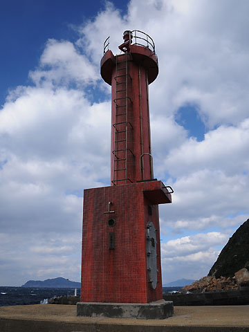 土佐沖ノ島港母島第3防波堤灯台