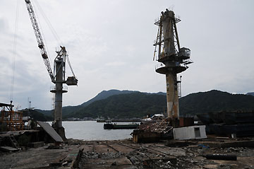 上天草港樋島防波堤灯台