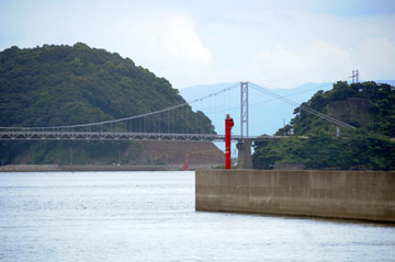 上天草港樋島東風留防波堤灯台