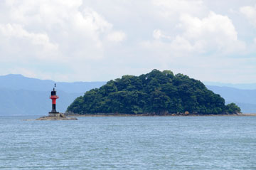 牟田港牛瀬灯標